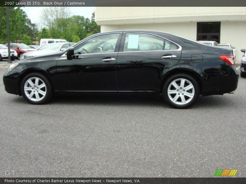 Black Onyx / Cashmere 2007 Lexus ES 350