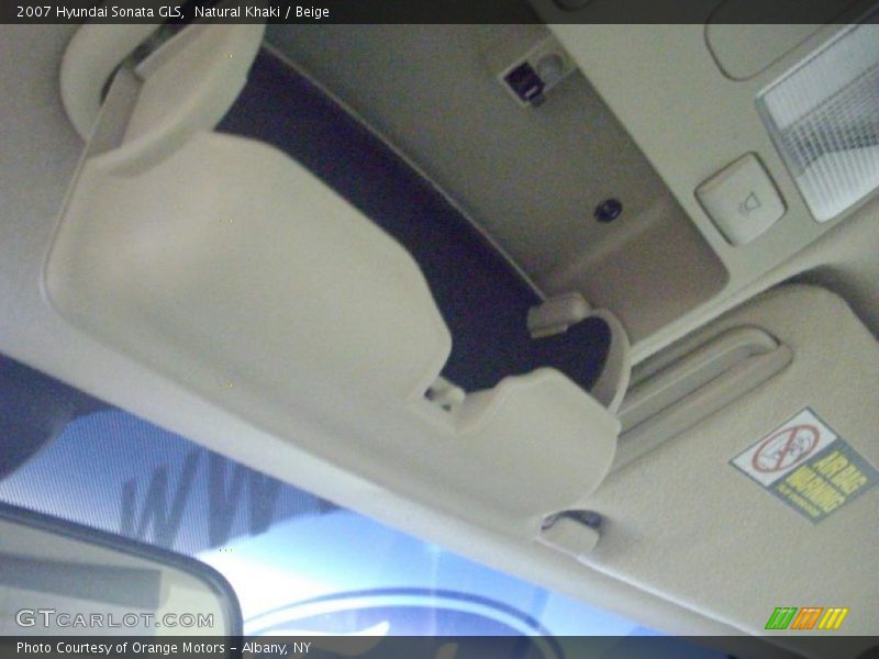 Natural Khaki / Beige 2007 Hyundai Sonata GLS