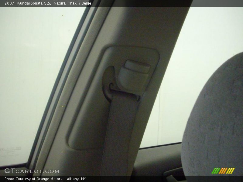 Natural Khaki / Beige 2007 Hyundai Sonata GLS