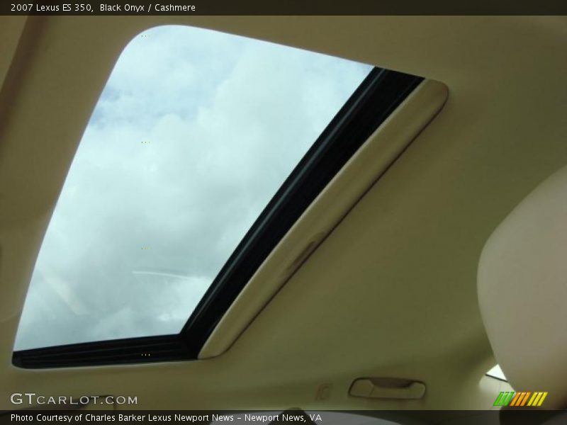 Black Onyx / Cashmere 2007 Lexus ES 350