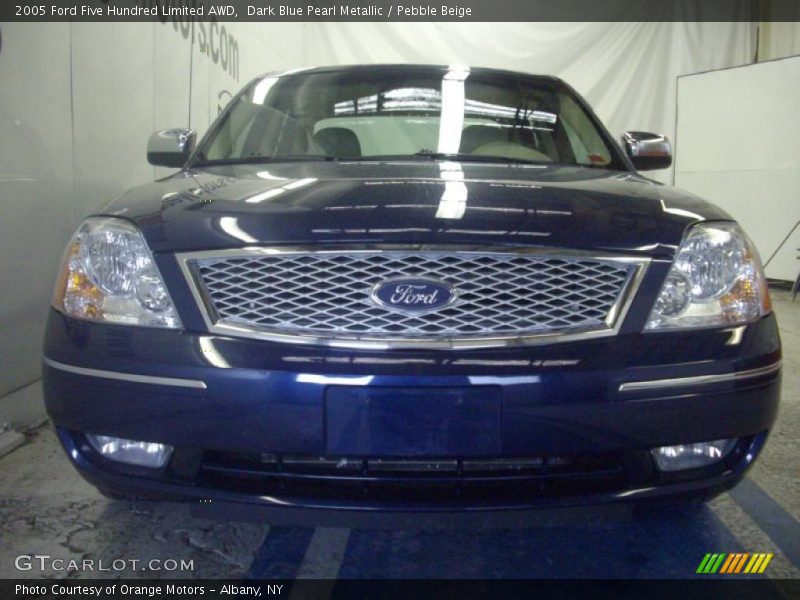 Dark Blue Pearl Metallic / Pebble Beige 2005 Ford Five Hundred Limited AWD