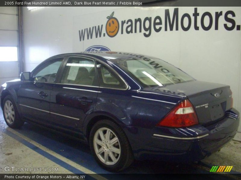 Dark Blue Pearl Metallic / Pebble Beige 2005 Ford Five Hundred Limited AWD