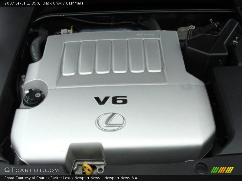 Black Onyx / Cashmere 2007 Lexus ES 350