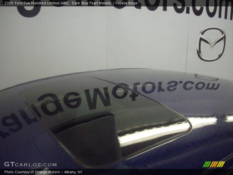 Dark Blue Pearl Metallic / Pebble Beige 2005 Ford Five Hundred Limited AWD