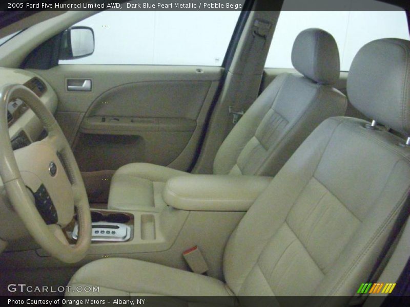 Dark Blue Pearl Metallic / Pebble Beige 2005 Ford Five Hundred Limited AWD