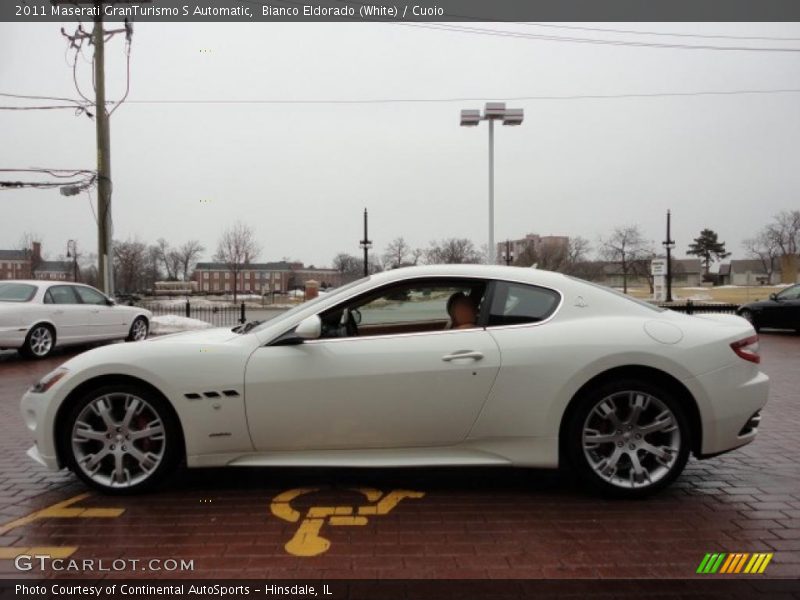 Bianco Eldorado (White) / Cuoio 2011 Maserati GranTurismo S Automatic