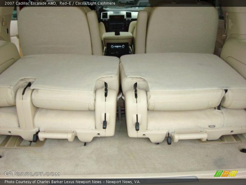 Red-E / Cocoa/Light Cashmere 2007 Cadillac Escalade AWD