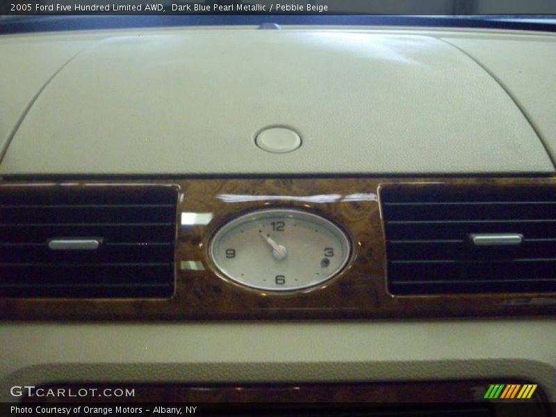Dark Blue Pearl Metallic / Pebble Beige 2005 Ford Five Hundred Limited AWD