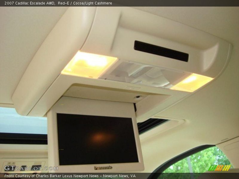 Red-E / Cocoa/Light Cashmere 2007 Cadillac Escalade AWD