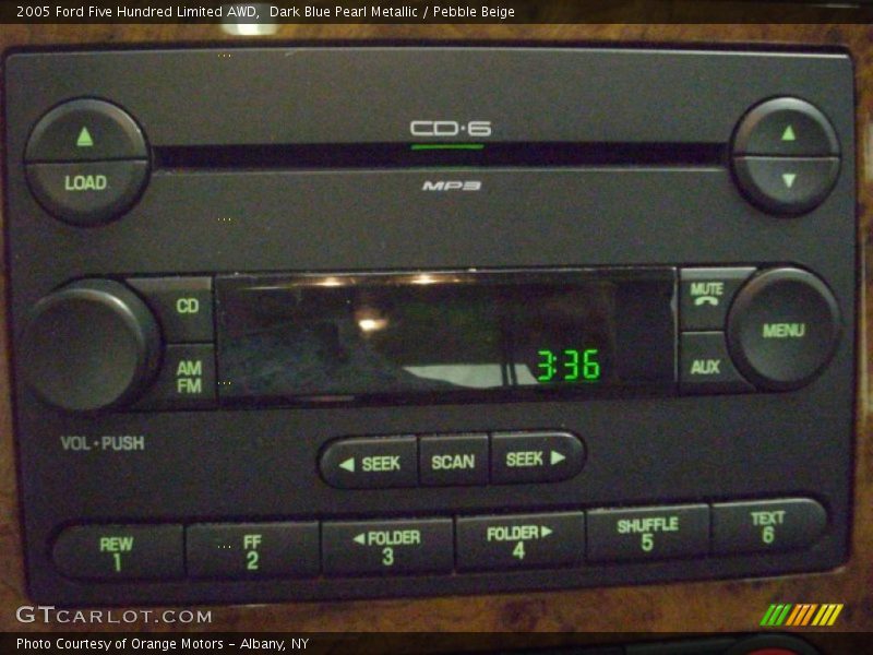 Dark Blue Pearl Metallic / Pebble Beige 2005 Ford Five Hundred Limited AWD