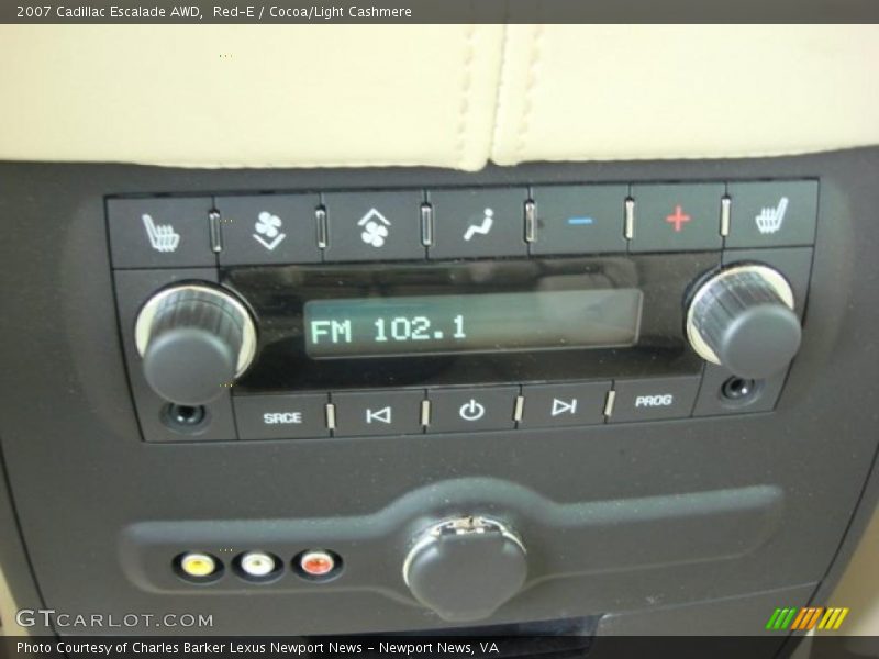 Red-E / Cocoa/Light Cashmere 2007 Cadillac Escalade AWD