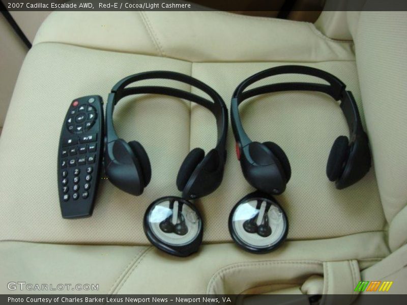 Red-E / Cocoa/Light Cashmere 2007 Cadillac Escalade AWD