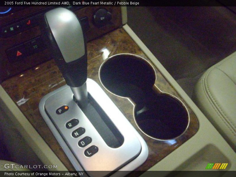 Dark Blue Pearl Metallic / Pebble Beige 2005 Ford Five Hundred Limited AWD