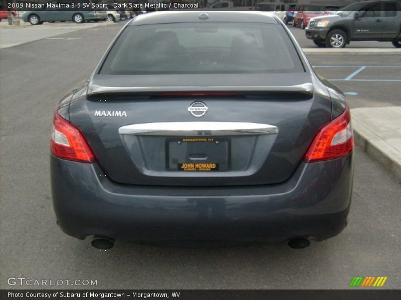 Dark Slate Metallic / Charcoal 2009 Nissan Maxima 3.5 SV Sport