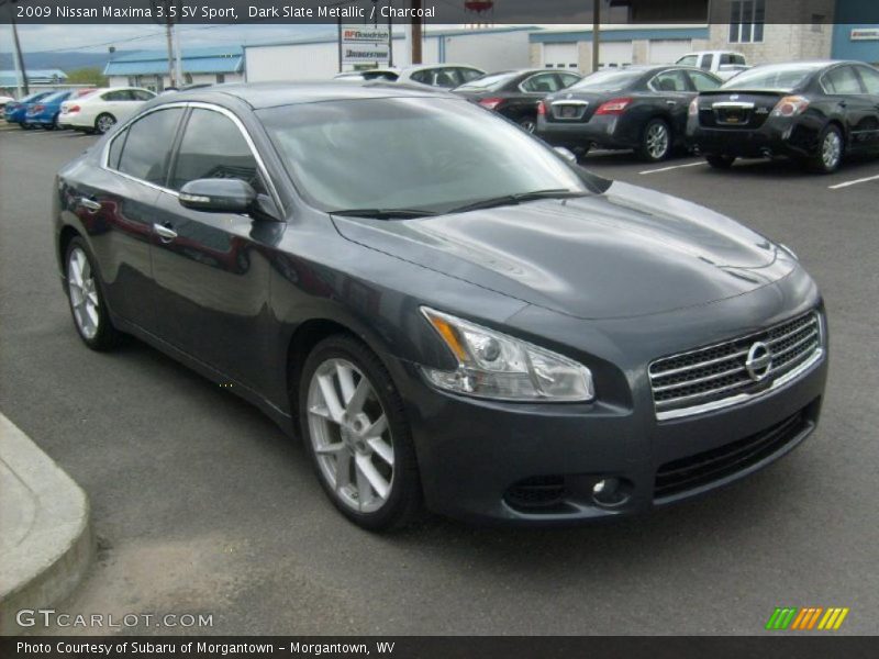 Dark Slate Metallic / Charcoal 2009 Nissan Maxima 3.5 SV Sport