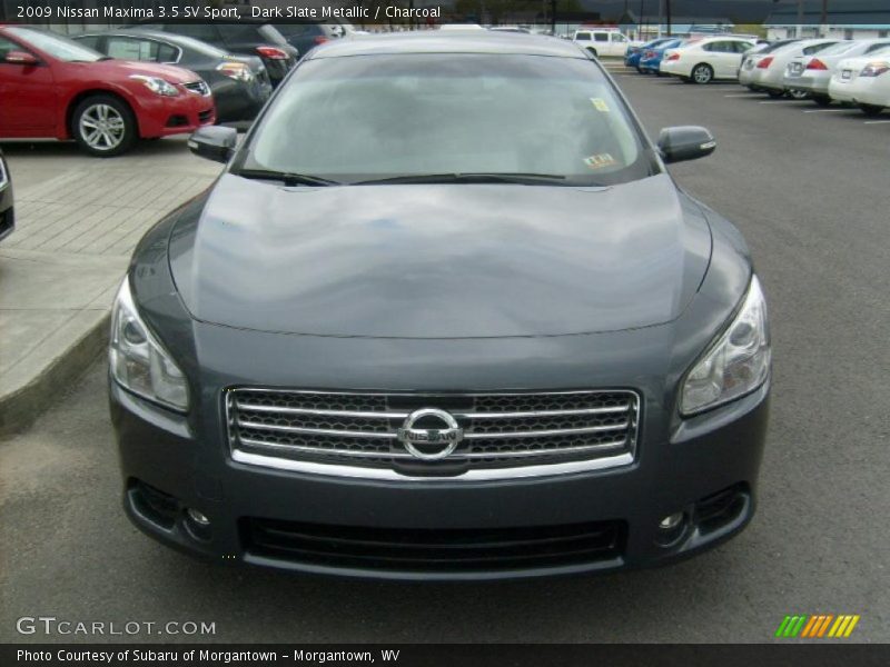 Dark Slate Metallic / Charcoal 2009 Nissan Maxima 3.5 SV Sport