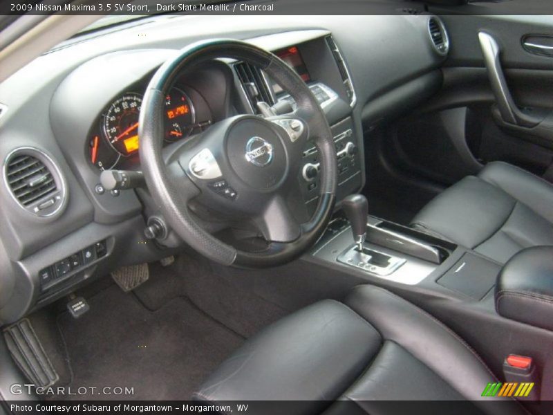 Dark Slate Metallic / Charcoal 2009 Nissan Maxima 3.5 SV Sport