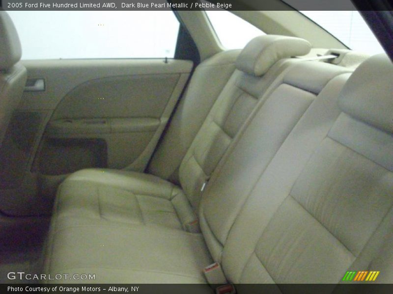 Dark Blue Pearl Metallic / Pebble Beige 2005 Ford Five Hundred Limited AWD