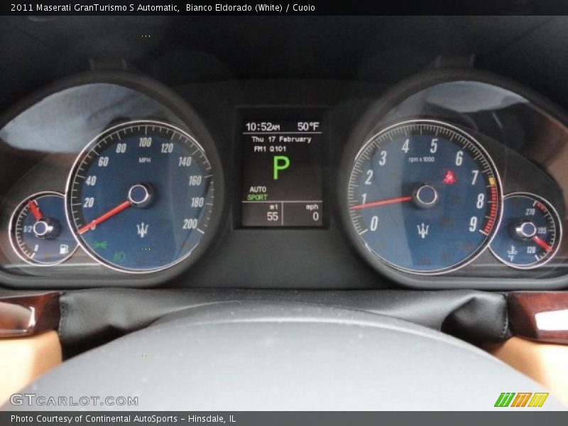  2011 GranTurismo S Automatic S Automatic Gauges