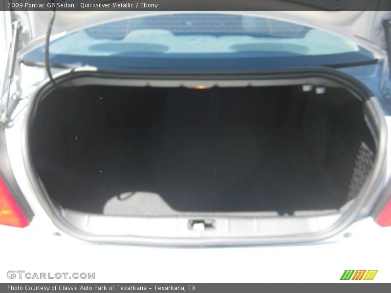 Quicksilver Metallic / Ebony 2009 Pontiac G6 Sedan