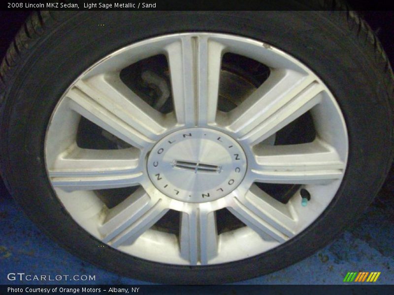 Light Sage Metallic / Sand 2008 Lincoln MKZ Sedan
