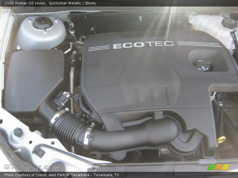 Quicksilver Metallic / Ebony 2009 Pontiac G6 Sedan