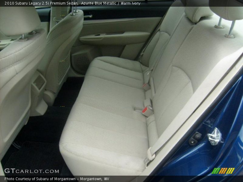  2010 Legacy 2.5i Premium Sedan Warm Ivory Interior