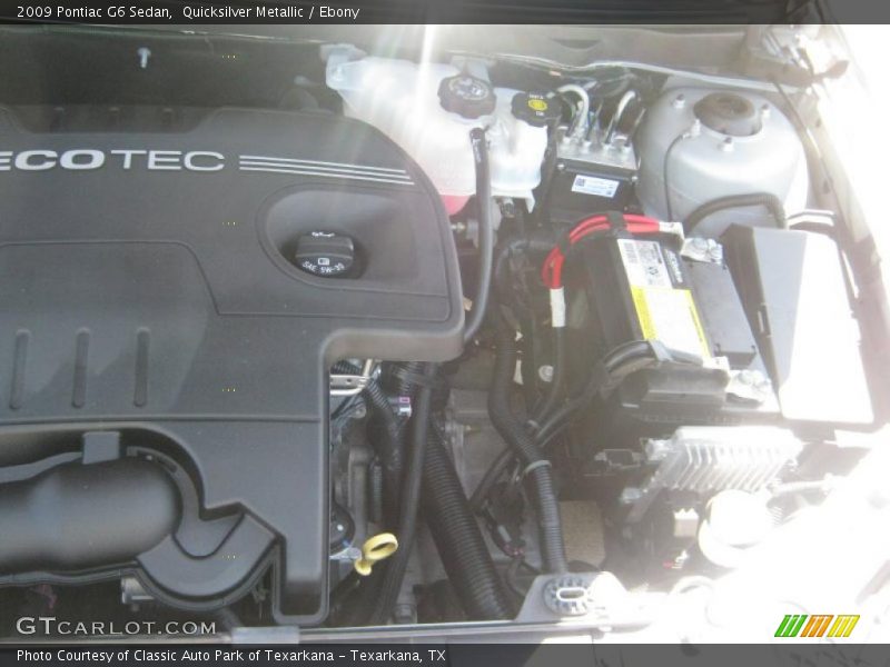 Quicksilver Metallic / Ebony 2009 Pontiac G6 Sedan