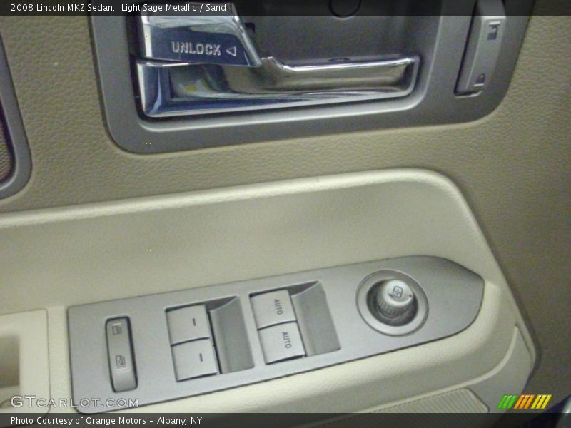 Light Sage Metallic / Sand 2008 Lincoln MKZ Sedan