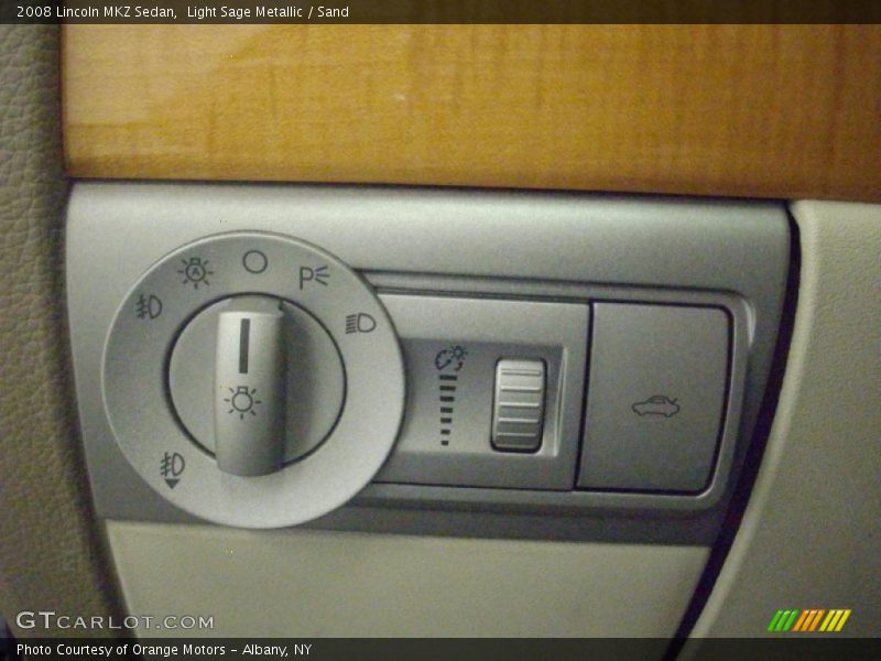 Light Sage Metallic / Sand 2008 Lincoln MKZ Sedan