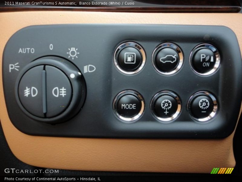 Controls of 2011 GranTurismo S Automatic