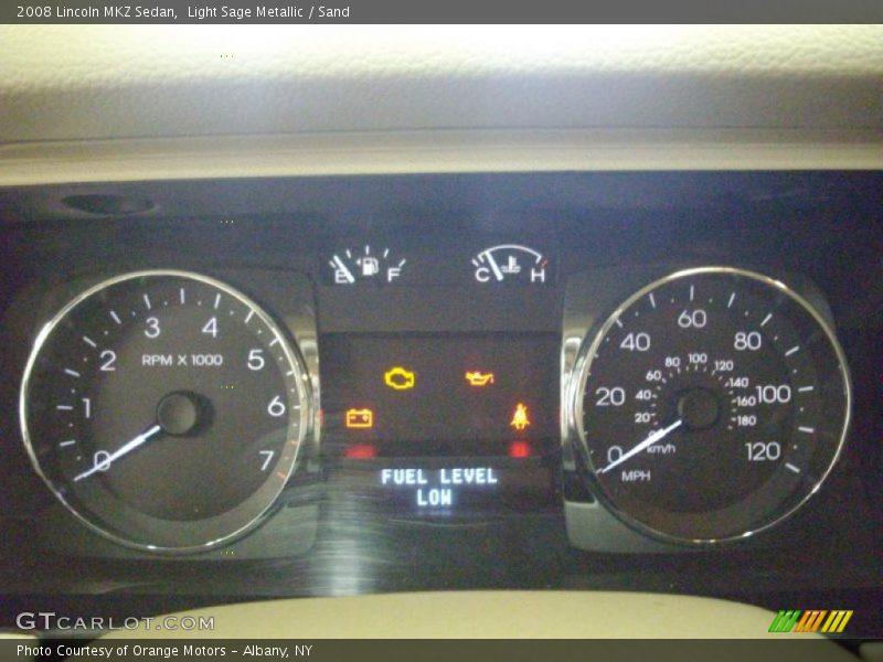 Light Sage Metallic / Sand 2008 Lincoln MKZ Sedan