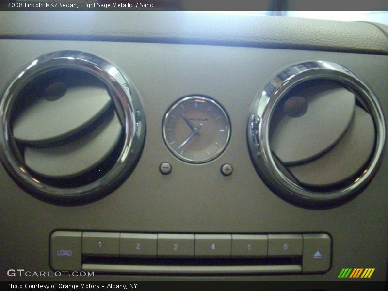 Light Sage Metallic / Sand 2008 Lincoln MKZ Sedan