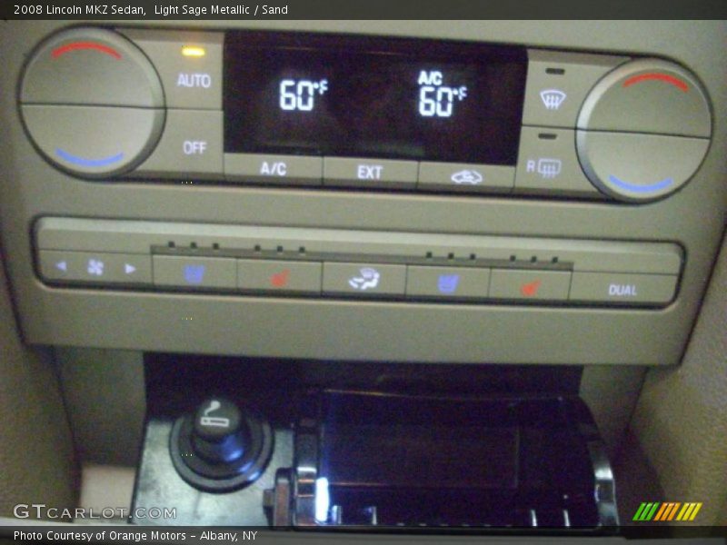 Light Sage Metallic / Sand 2008 Lincoln MKZ Sedan