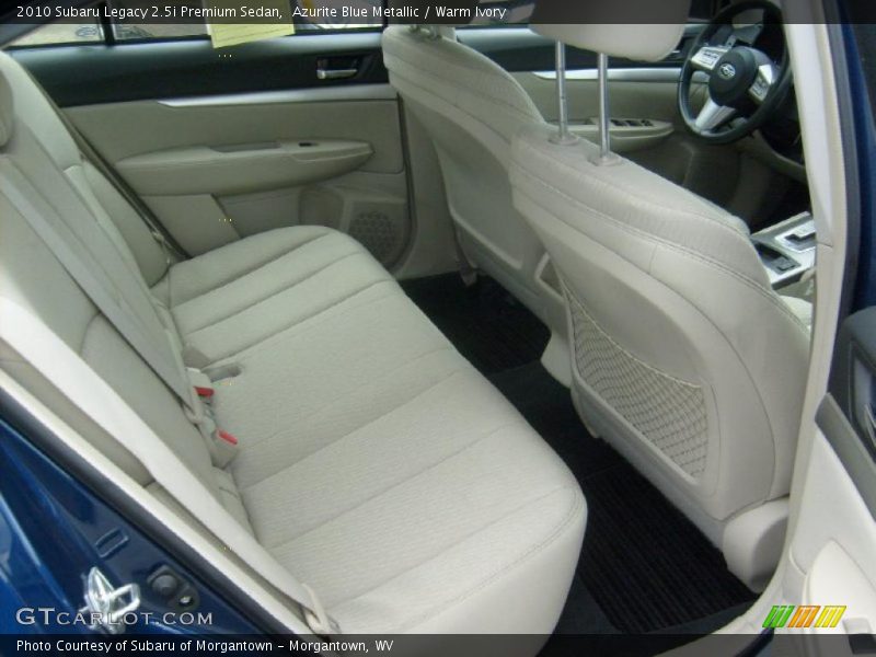 Azurite Blue Metallic / Warm Ivory 2010 Subaru Legacy 2.5i Premium Sedan