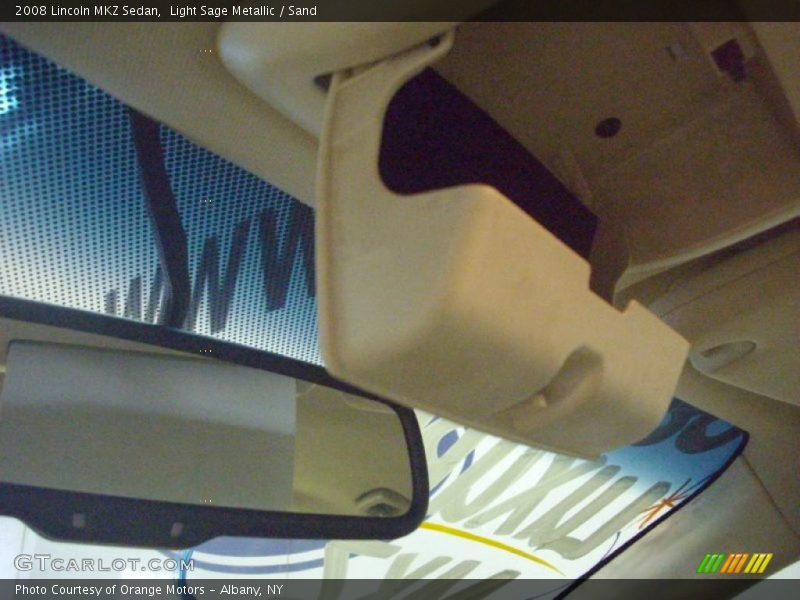 Light Sage Metallic / Sand 2008 Lincoln MKZ Sedan