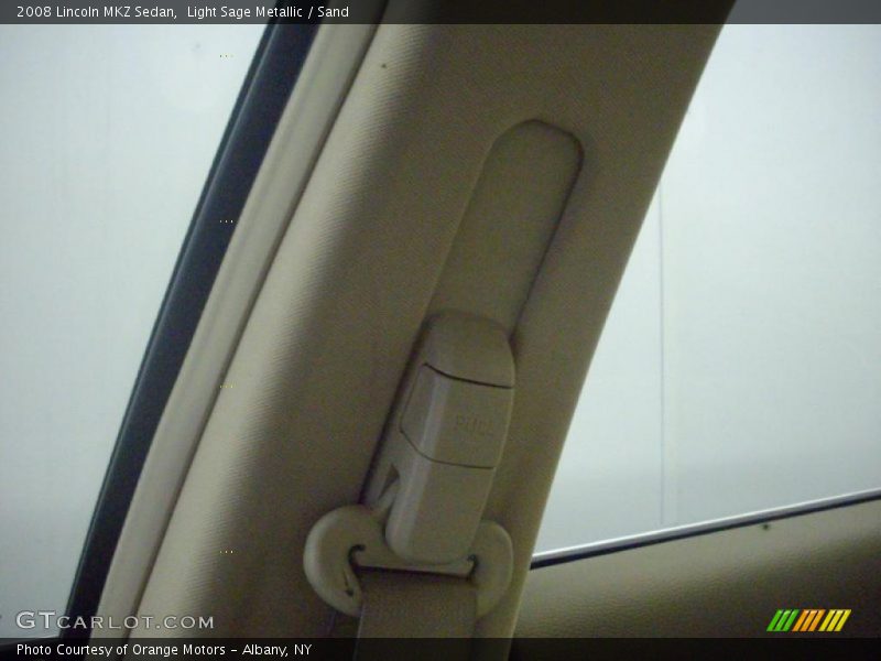 Light Sage Metallic / Sand 2008 Lincoln MKZ Sedan
