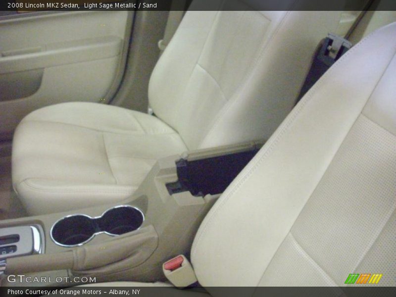 Light Sage Metallic / Sand 2008 Lincoln MKZ Sedan