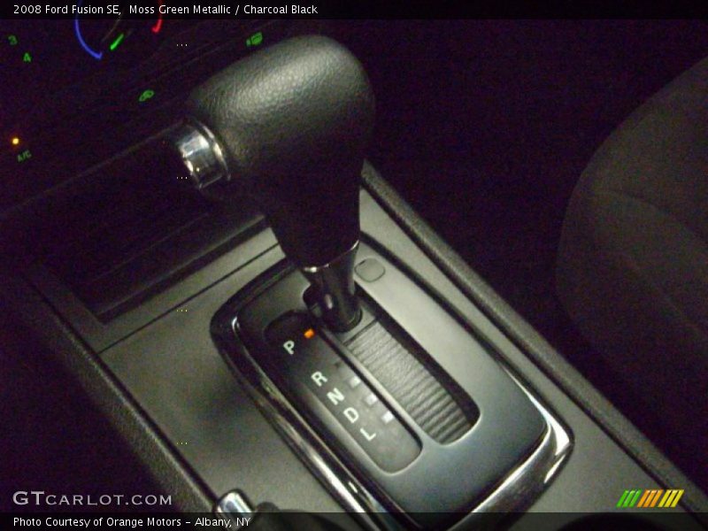 Moss Green Metallic / Charcoal Black 2008 Ford Fusion SE