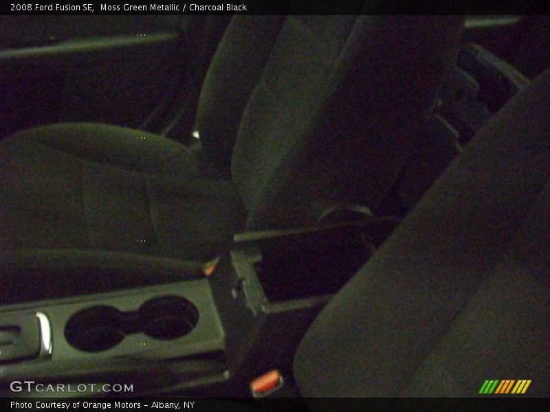 Moss Green Metallic / Charcoal Black 2008 Ford Fusion SE