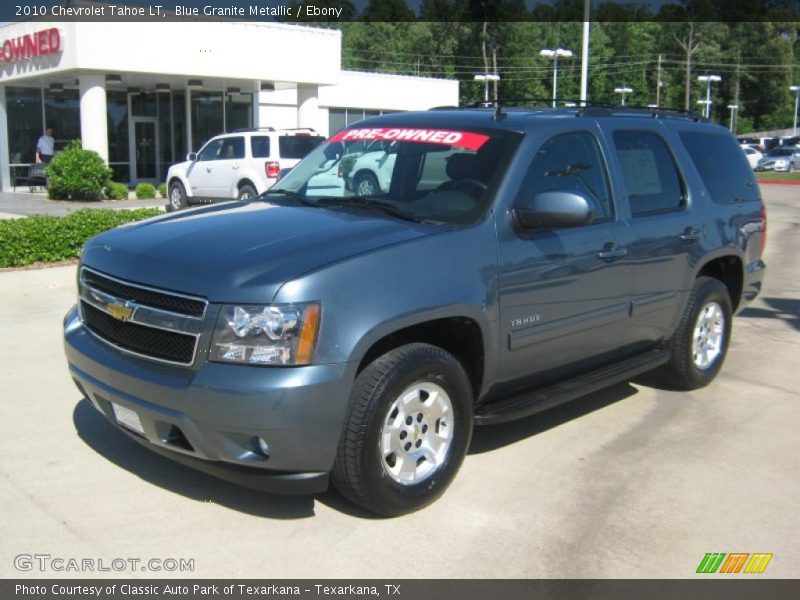 Blue Granite Metallic / Ebony 2010 Chevrolet Tahoe LT