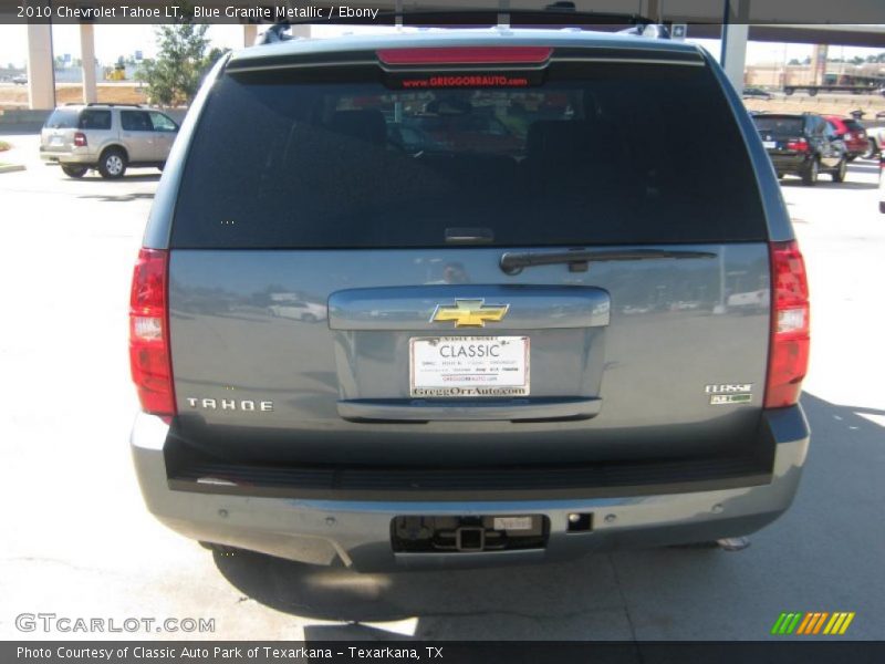 Blue Granite Metallic / Ebony 2010 Chevrolet Tahoe LT