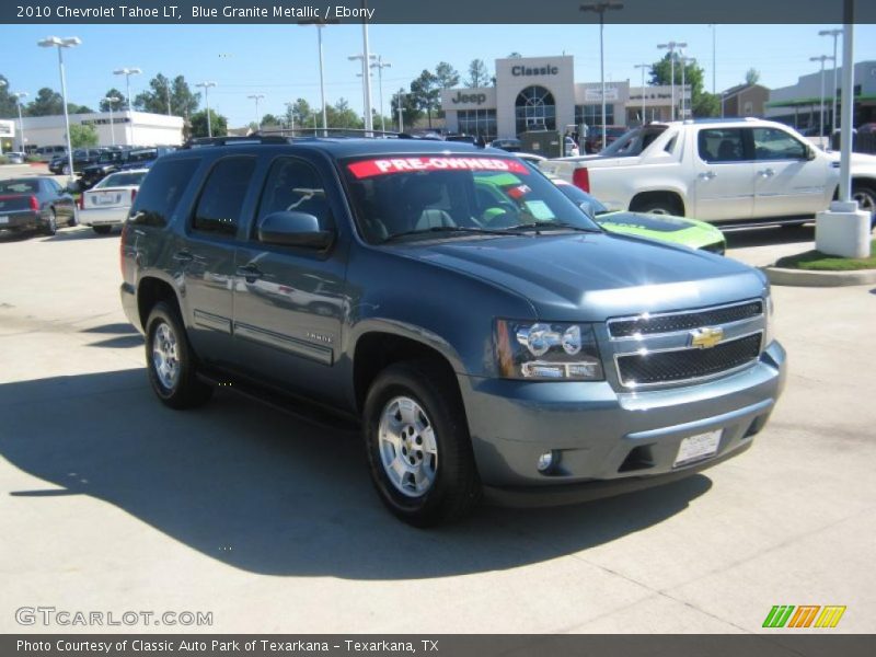 Blue Granite Metallic / Ebony 2010 Chevrolet Tahoe LT