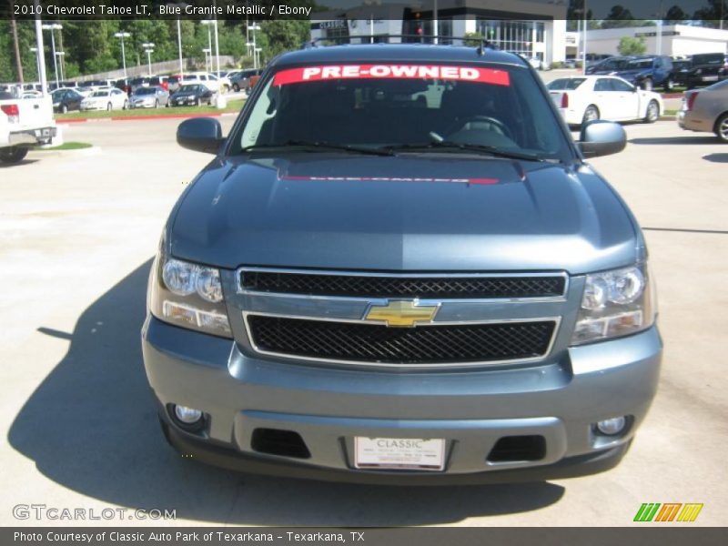Blue Granite Metallic / Ebony 2010 Chevrolet Tahoe LT