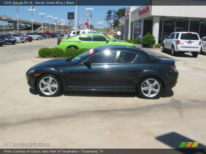 Nordic Green Mica / Black 2005 Mazda RX-8