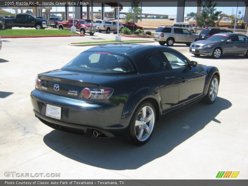 Nordic Green Mica / Black 2005 Mazda RX-8