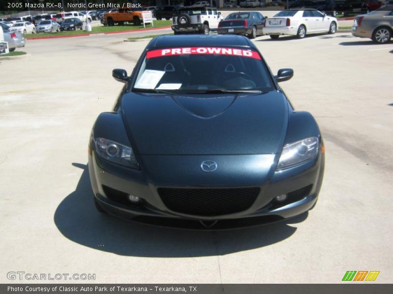Nordic Green Mica / Black 2005 Mazda RX-8