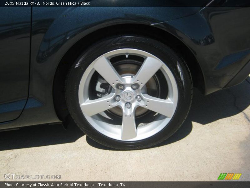 Nordic Green Mica / Black 2005 Mazda RX-8