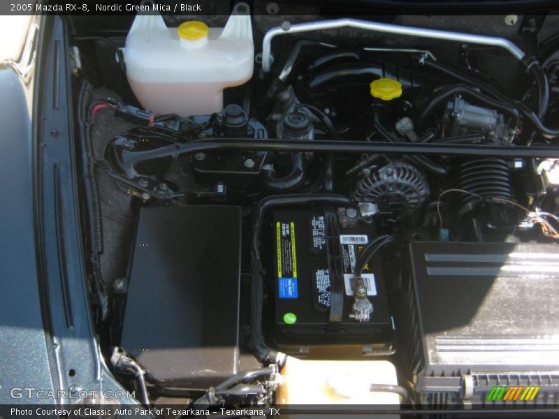 Nordic Green Mica / Black 2005 Mazda RX-8