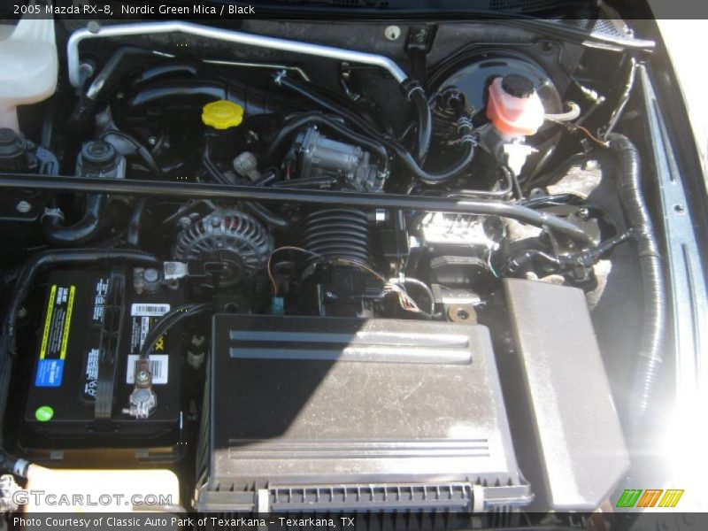 Nordic Green Mica / Black 2005 Mazda RX-8